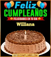 Felicidades en tu día Williana